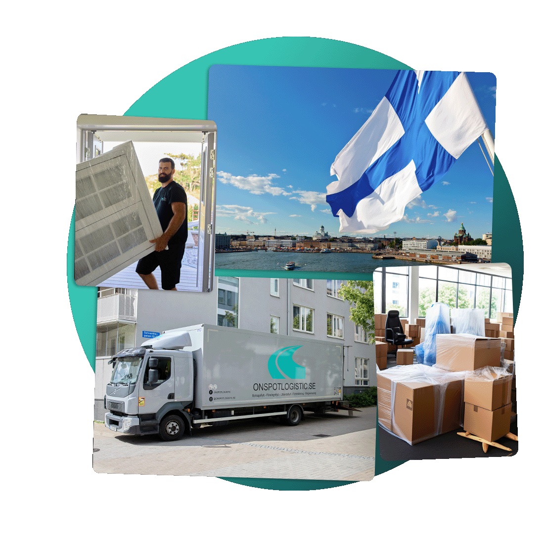 flytt till finland med flyttfirma onspot logistic
